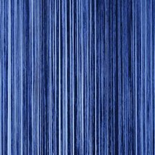 Draadjesgordijn donkerblauw 100x250cm